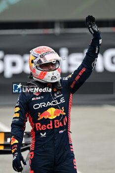 2023-06-03 - VERSTAPPEN Max (ned), Red Bull Racing RB19, portrait during the Formula 1 AWS Gran Premio de Espana 2023, 7th round of the 2023 Formula One World Championship from June 2 to 4, 2023 on the Circuit de Barcelona-Catalunya, in Montmelo, Spain - F1 - SPANISH GRAND PRIX 2023 - RACE - FORMULA 1 - MOTORS