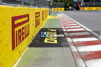 2023-06-15 - CCircuit Gilles Villeneuve ambiance kerb, vibreur, Wall of Champions during the Formula 1 Pirelli Grand Prix du Canada, 8th round of the 2023 Formula One World Championship from June 16 to 18, 2023 on the Circuit Gilles Villeneuve, in Montréal, Canada - F1 - CANADIAN GRAND PRIX 2023 - FORMULA 1 - MOTORS