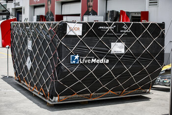 2023-06-15 - Cargo Containers during the Formula 1 Pirelli Grand Prix du Canada, 8th round of the 2023 Formula One World Championship from June 16 to 18, 2023 on the Circuit Gilles Villeneuve, in Montréal, Canada - F1 - CANADIAN GRAND PRIX 2023 - FORMULA 1 - MOTORS