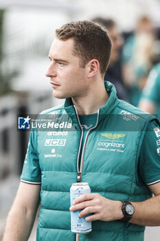 2023-06-15 - VANDOORNE Stoffel (bel), Reserve Driver of Aston Martin F1 Team, portrait during the Formula 1 Pirelli Grand Prix du Canada, 8th round of the 2023 Formula One World Championship from June 16 to 18, 2023 on the Circuit Gilles Villeneuve, in Montréal, Canada - F1 - CANADIAN GRAND PRIX 2023 - FORMULA 1 - MOTORS