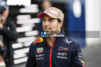 2023-06-15 - PEREZ Sergio (mex), Red Bull Racing RB19, portrait during the Formula 1 Pirelli Grand Prix du Canada, 8th round of the 2023 Formula One World Championship from June 16 to 18, 2023 on the Circuit Gilles Villeneuve, in Montréal, Canada - F1 - CANADIAN GRAND PRIX 2023 - FORMULA 1 - MOTORS