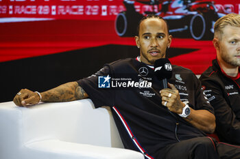 2023-06-15 - HAMILTON Lewis (gbr), Mercedes AMG F1 Team W14, portrait during the Formula 1 Pirelli Grand Prix du Canada, 8th round of the 2023 Formula One World Championship from June 16 to 18, 2023 on the Circuit Gilles Villeneuve, in Montréal, Canada - F1 - CANADIAN GRAND PRIX 2023 - FORMULA 1 - MOTORS