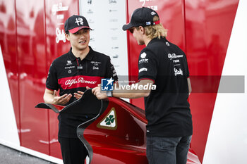 2023-06-15 - ZHOU Guanyu (chi), Alfa Romeo F1 Team Stake C43, portrait BOTTAS Valtteri (fin), Alfa Romeo F1 Team Stake C43, portrait during the Formula 1 Pirelli Grand Prix du Canada, 8th round of the 2023 Formula One World Championship from June 16 to 18, 2023 on the Circuit Gilles Villeneuve, in Montréal, Canada - F1 - CANADIAN GRAND PRIX 2023 - FORMULA 1 - MOTORS