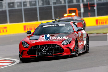 2023-06-15 - Mercedes AMG F1 Team Safety Car 50 years anniversary 1973 - 2023 during the Formula 1 Pirelli Grand Prix du Canada, 8th round of the 2023 Formula One World Championship from June 16 to 18, 2023 on the Circuit Gilles Villeneuve, in Montréal, Canada - F1 - CANADIAN GRAND PRIX 2023 - FORMULA 1 - MOTORS
