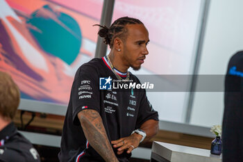 2023-06-15 - Lewis Hamilton (GBR) Mercedes W14 E Performance
during Day 1 of FORMULA 1 PIRELLI GRAND PRIX DU CANADA 2023 - from 15th to 18th June 2023 in Montreal, Quebec, Canada - FORMULA 1 PIRELLI GRAND PRIX DU CANADA 2023 - FORMULA 1 - MOTORS