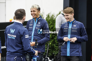 2023-06-16 - ALBON Alexander (tha), Williams Racing FW45, portrait SARGEANT Logan (usa), Williams Racing FW45, portrait during the Formula 1 Pirelli Grand Prix du Canada, 8th round of the 2023 Formula One World Championship from June 16 to 18, 2023 on the Circuit Gilles Villeneuve, in Montréal, Canada - F1 - CANADIAN GRAND PRIX 2023 - FORMULA 1 - MOTORS