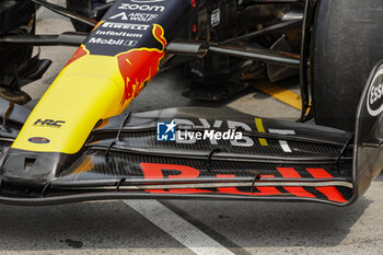 2023-06-16 - Red Bull Racing RB19, mechanical detail front wing aerodynamism, aerodynamic, aerodynamics during the Formula 1 Pirelli Grand Prix du Canada, 8th round of the 2023 Formula One World Championship from June 16 to 18, 2023 on the Circuit Gilles Villeneuve, in Montréal, Canada - F1 - CANADIAN GRAND PRIX 2023 - FORMULA 1 - MOTORS