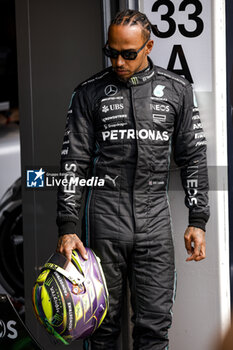 2023-06-16 - HAMILTON Lewis (gbr), Mercedes AMG F1 Team W14, portrait during the Formula 1 Pirelli Grand Prix du Canada, 8th round of the 2023 Formula One World Championship from June 16 to 18, 2023 on the Circuit Gilles Villeneuve, in Montréal, Canada - F1 - CANADIAN GRAND PRIX 2023 - FORMULA 1 - MOTORS