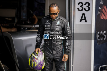 2023-06-16 - HAMILTON Lewis (gbr), Mercedes AMG F1 Team W14, portrait during the Formula 1 Pirelli Grand Prix du Canada, 8th round of the 2023 Formula One World Championship from June 16 to 18, 2023 on the Circuit Gilles Villeneuve, in Montréal, Canada - F1 - CANADIAN GRAND PRIX 2023 - FORMULA 1 - MOTORS