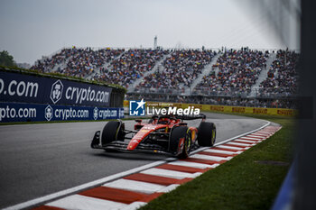 2023-06-16 - 16 LECLERC Charles (mco), Scuderia Ferrari SF-23, action during the Formula 1 Pirelli Grand Prix du Canada, 8th round of the 2023 Formula One World Championship from June 16 to 18, 2023 on the Circuit Gilles Villeneuve, in Montréal, Canada - F1 - CANADIAN GRAND PRIX 2023 - FORMULA 1 - MOTORS