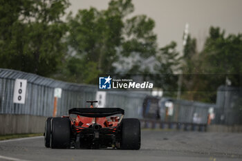 2023-06-16 - 55 SAINZ Carlos (spa), Scuderia Ferrari SF-23, action during the Formula 1 Pirelli Grand Prix du Canada, 8th round of the 2023 Formula One World Championship from June 16 to 18, 2023 on the Circuit Gilles Villeneuve, in Montréal, Canada - F1 - CANADIAN GRAND PRIX 2023 - FORMULA 1 - MOTORS