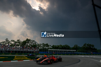 2023-06-16 - 16 LECLERC Charles (mco), Scuderia Ferrari SF-23, action 11 PEREZ Sergio (mex), Red Bull Racing RB19, action during the Formula 1 Pirelli Grand Prix du Canada, 8th round of the 2023 Formula One World Championship from June 16 to 18, 2023 on the Circuit Gilles Villeneuve, in Montréal, Canada - F1 - CANADIAN GRAND PRIX 2023 - FORMULA 1 - MOTORS