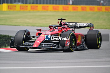 2023-06-16 - 16 LECLERC Charles (mco), Scuderia Ferrari SF-23, action during the Formula 1 Pirelli Grand Prix du Canada, 8th round of the 2023 Formula One World Championship from June 16 to 18, 2023 on the Circuit Gilles Villeneuve, in Montréal, Canada - F1 - CANADIAN GRAND PRIX 2023 - FORMULA 1 - MOTORS