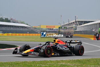 2023-06-16 - 01 VERSTAPPEN Max (nld), Red Bull Racing RB19, action during the Formula 1 Pirelli Grand Prix du Canada, 8th round of the 2023 Formula One World Championship from June 16 to 18, 2023 on the Circuit Gilles Villeneuve, in Montréal, Canada - F1 - CANADIAN GRAND PRIX 2023 - FORMULA 1 - MOTORS