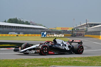 2023-06-16 - 22 TSUNODA Yuki (jap), Scuderia AlphaTauri AT04, action during the Formula 1 Pirelli Grand Prix du Canada, 8th round of the 2023 Formula One World Championship from June 16 to 18, 2023 on the Circuit Gilles Villeneuve, in Montréal, Canada - F1 - CANADIAN GRAND PRIX 2023 - FORMULA 1 - MOTORS