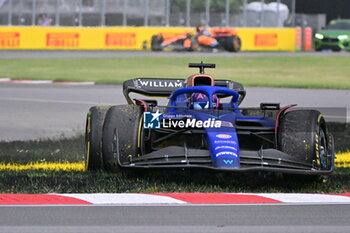 2023-06-16 - 23 ALBON Alexander (tha), Williams Racing FW45, action during the Formula 1 Pirelli Grand Prix du Canada, 8th round of the 2023 Formula One World Championship from June 16 to 18, 2023 on the Circuit Gilles Villeneuve, in Montréal, Canada - F1 - CANADIAN GRAND PRIX 2023 - FORMULA 1 - MOTORS