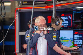 2023-06-16 - Helmut Marko (AUT) Oracle Red Bull Racing Consultant
during day2, Friday, of FORMULA 1 PIRELLI GRAND PRIX DU CANADA 2023 - from 15th to 18th June 2023 in Montreal, Quebec, Canada - FORMULA 1 PIRELLI GRAND PRIX DU CANADA 2023 - FORMULA 1 - MOTORS