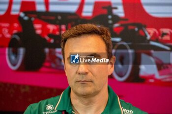 2023-06-16 - Dan Fallows Aston Martin Aramco Cognizant F1 Team

during day2, Friday, of FORMULA 1 PIRELLI GRAND PRIX DU CANADA 2023 - from 15th to 18th June 2023 in Montreal, Quebec, Canada - FORMULA 1 PIRELLI GRAND PRIX DU CANADA 2023 - FORMULA 1 - MOTORS