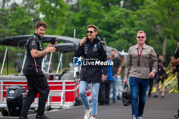 2023-06-16 - George Russell (GBR) Mercedes W14 E Performance
during day2, Friday, of FORMULA 1 PIRELLI GRAND PRIX DU CANADA 2023 - from 15th to 18th June 2023 in Montreal, Quebec, Canada - FORMULA 1 PIRELLI GRAND PRIX DU CANADA 2023 - FORMULA 1 - MOTORS