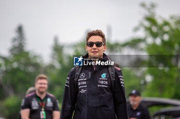 2023-06-16 - George Russell (GBR) Mercedes W14 E Performance
during day2, Friday, of FORMULA 1 PIRELLI GRAND PRIX DU CANADA 2023 - from 15th to 18th June 2023 in Montreal, Quebec, Canada - FORMULA 1 PIRELLI GRAND PRIX DU CANADA 2023 - FORMULA 1 - MOTORS