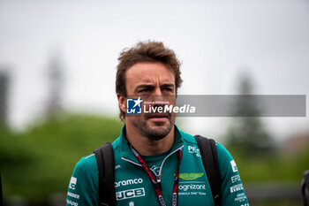 2023-06-16 - Fernando Alonso (SPA) Aston Martn AMR23
during day2, Friday, of FORMULA 1 PIRELLI GRAND PRIX DU CANADA 2023 - from 15th to 18th June 2023 in Montreal, Quebec, Canada - FORMULA 1 PIRELLI GRAND PRIX DU CANADA 2023 - FORMULA 1 - MOTORS