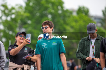 2023-06-16 - Lance Stroll (CAN) Aston Martn AMR23
during day2, Friday, of FORMULA 1 PIRELLI GRAND PRIX DU CANADA 2023 - from 15th to 18th June 2023 in Montreal, Quebec, Canada - FORMULA 1 PIRELLI GRAND PRIX DU CANADA 2023 - FORMULA 1 - MOTORS