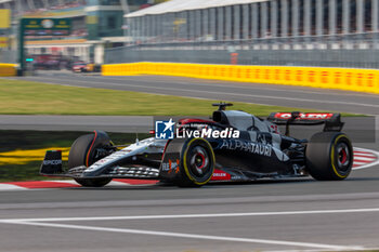 2023-06-16 - Nyck De Vries (NED) - Scuderia AlphaTauri
during Free Practice 2 Session, Day 2 of FORMULA 1 PIRELLI GRAND PRIX DU CANADA 2023 - from 15th to 18th June 2023 in Montreal, Quebec, Canada - FORMULA 1 PIRELLI GRAND PRIX DU CANADA 2023 - FORMULA 1 - MOTORS