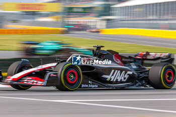 2023-06-16 - Nico Hulkenberg (GER) Haas F1 Team
during Free Practice 2 Session, Day 2 of FORMULA 1 PIRELLI GRAND PRIX DU CANADA 2023 - from 15th to 18th June 2023 in Montreal, Quebec, Canada - FORMULA 1 PIRELLI GRAND PRIX DU CANADA 2023 - FORMULA 1 - MOTORS