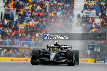 2023-06-17 - 44 HAMILTON Lewis (gbr), Mercedes AMG F1 Team W14, action during the Formula 1 Pirelli Grand Prix du Canada, 8th round of the 2023 Formula One World Championship from June 16 to 18, 2023 on the Circuit Gilles Villeneuve, in Montréal, Canada - F1 - CANADIAN GRAND PRIX 2023 - FORMULA 1 - MOTORS