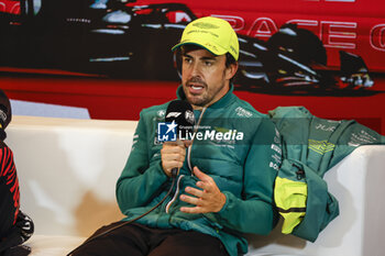 2023-06-17 - ALONSO Fernando (spa), Aston Martin F1 Team AMR23, portrait press conference during the Formula 1 Pirelli Grand Prix du Canada, 8th round of the 2023 Formula One World Championship from June 16 to 18, 2023 on the Circuit Gilles Villeneuve, in Montréal, Canada - F1 - CANADIAN GRAND PRIX 2023 - FORMULA 1 - MOTORS