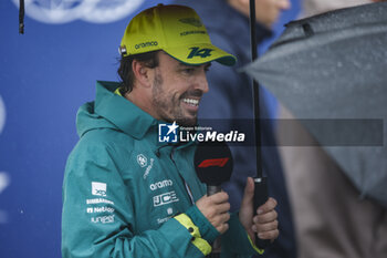 2023-06-17 - ALONSO Fernando (spa), Aston Martin F1 Team AMR23, portrait during the Formula 1 Pirelli Grand Prix du Canada, 8th round of the 2023 Formula One World Championship from June 16 to 18, 2023 on the Circuit Gilles Villeneuve, in Montréal, Canada - F1 - CANADIAN GRAND PRIX 2023 - FORMULA 1 - MOTORS