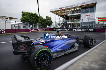 2023-06-17 - 23 ALBON Alexander (tha), Williams Racing FW45, action during the Formula 1 Pirelli Grand Prix du Canada, 8th round of the 2023 Formula One World Championship from June 16 to 18, 2023 on the Circuit Gilles Villeneuve, in Montréal, Canada - F1 - CANADIAN GRAND PRIX 2023 - FORMULA 1 - MOTORS