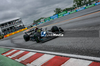2023-06-17 - 44 HAMILTON Lewis (gbr), Mercedes AMG F1 Team W14, action during the Formula 1 Pirelli Grand Prix du Canada, 8th round of the 2023 Formula One World Championship from June 16 to 18, 2023 on the Circuit Gilles Villeneuve, in Montréal, Canada - F1 - CANADIAN GRAND PRIX 2023 - FORMULA 1 - MOTORS