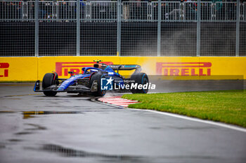 2023-06-17 - Logan Sargeant (USA) Williams Racing
during Free Practice 3 on Saturday of FORMULA 1 PIRELLI GRAND PRIX DU CANADA 2023 - from 15th to 18th June 2023 in Circuit Gilles Villeneunve, Montreal, Quebec, Canada - FORMULA 1 PIRELLI GRAND PRIX DU CANADA 2023 - FORMULA 1 - MOTORS