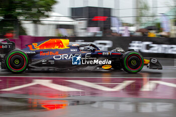2023-06-17 - Max Verstappen (NED) Redbull Racing RB19
during Day Qualify session on Saturday of FORMULA 1 PIRELLI GRAND PRIX DU CANADA 2023 - from 15th to 18th June 2023 at Circuit Gilles Villeneuve, Montreal, Quebec, Canada - FORMULA 1 PIRELLI GRAND PRIX DU CANADA 2023 - FORMULA 1 - MOTORS