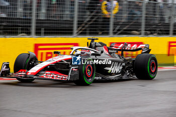 2023-06-17 - Nico Hulkenberg (GER) Haas F1 Team
during Qualify session on Saturday 17th June - FORMULA 1 PIRELLI GRAND PRIX DU CANADA 2023 - from 15th to 18th June 2023 at Circuit Gilles Villeneuve, Montreal, Quebec, Canada - FORMULA 1 PIRELLI GRAND PRIX DU CANADA 2023 - FORMULA 1 - MOTORS