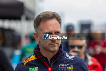 2023-06-18 - Christian Horner (GBR) - RedBull Racing Team Principal
during Pre Race on Sunday 18th June - FORMULA 1 PIRELLI GRAND PRIX DU CANADA 2023 - from 15th to 18th June 2023 at Circuit Gilles Villeneuve, Montreal, Quebec, Canada - FORMULA 1 PIRELLI GRAND PRIX DU CANADA 2023 - FORMULA 1 - MOTORS