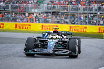 2023-06-18 - Lewis Hamilton (GBR) Mercedes W14 E Performance
during the Race on Sunday 18th June - FORMULA 1 PIRELLI GRAND PRIX DU CANADA 2023 - from 15th to 18th June 2023 at Circuit Gilles Villeneuve, Montreal, Quebec, Canada - FORMULA 1 PIRELLI GRAND PRIX DU CANADA 2023 - FORMULA 1 - MOTORS