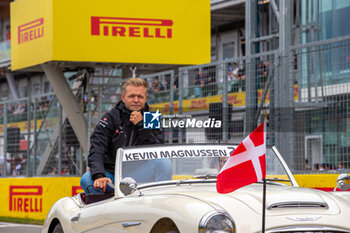 2023-06-18 - Kevin Magnussen (SVE) Haas VF-23
during Pre Race on Sunday 18th June - FORMULA 1 PIRELLI GRAND PRIX DU CANADA 2023 - from 15th to 18th June 2023 at Circuit Gilles Villeneuve, Montreal, Quebec, Canada - FORMULA 1 PIRELLI GRAND PRIX DU CANADA 2023 - FORMULA 1 - MOTORS