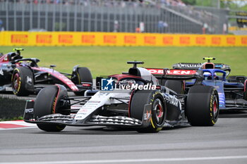 2023-06-18 - 21 DE VRIES Nyck (ned), Scuderia AlphaTauri AT04, action during the Formula 1 Pirelli Grand Prix du Canada, 8th round of the 2023 Formula One World Championship from June 16 to 18, 2023 on the Circuit Gilles Villeneuve, in Montréal, Canada - F1 - CANADIAN GRAND PRIX 2023 - RACE - FORMULA 1 - MOTORS