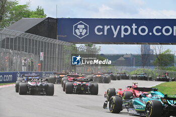 2023-06-18 - during the Formula 1 Pirelli Grand Prix du Canada, 8th round of the 2023 Formula One World Championship from June 16 to 18, 2023 on the Circuit Gilles Villeneuve, in Montréal, Canada - F1 - CANADIAN GRAND PRIX 2023 - RACE - FORMULA 1 - MOTORS