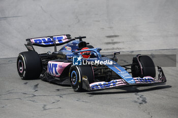 2023-06-18 - 31 OCON Esteban (fra), Alpine F1 Team A523, action during the Formula 1 Pirelli Grand Prix du Canada, 8th round of the 2023 Formula One World Championship from June 16 to 18, 2023 on the Circuit Gilles Villeneuve, in Montréal, Canada - F1 - CANADIAN GRAND PRIX 2023 - RACE - FORMULA 1 - MOTORS