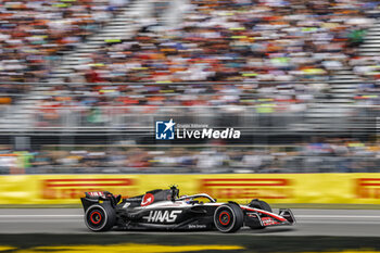 2023-06-18 - 27 HULKENBERG Nico (ger), Haas F1 Team VF-23 Ferrari, action during the Formula 1 Pirelli Grand Prix du Canada, 8th round of the 2023 Formula One World Championship from June 16 to 18, 2023 on the Circuit Gilles Villeneuve, in Montréal, Canada - F1 - CANADIAN GRAND PRIX 2023 - RACE - FORMULA 1 - MOTORS
