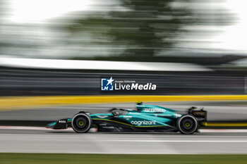 2023-06-18 - 14 ALONSO Fernando (spa), Aston Martin F1 Team AMR23, action during the Formula 1 Pirelli Grand Prix du Canada, 8th round of the 2023 Formula One World Championship from June 16 to 18, 2023 on the Circuit Gilles Villeneuve, in Montréal, Canada - F1 - CANADIAN GRAND PRIX 2023 - RACE - FORMULA 1 - MOTORS