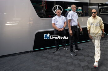 2023-07-02 - N°44 Lewis Hamilton GBR Mercedes AMG PETRONAS Formula One Team - FORMULA 1 ROLEX GROSSER PREIS VON ÖSTERREICH 2023 - RACE E PRESSCONFERENCE - FORMULA 1 - MOTORS