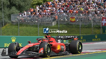 2023-07-02 - N°16 Charles Leclerc MC Scuderia Ferrari - FORMULA 1 ROLEX GROSSER PREIS VON ÖSTERREICH 2023 - RACE E PRESSCONFERENCE - FORMULA 1 - MOTORS