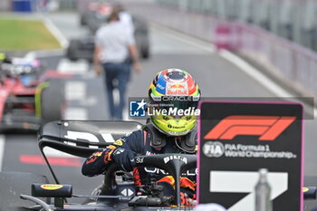 2023-07-02 - N°11 Sergio Perez MEX Oracle Red Bull Racing - FORMULA 1 ROLEX GROSSER PREIS VON ÖSTERREICH 2023 - RACE E PRESSCONFERENCE - FORMULA 1 - MOTORS