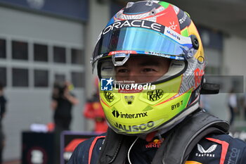 2023-07-02 - N°11 Sergio Perez MEX Oracle Red Bull Racing - FORMULA 1 ROLEX GROSSER PREIS VON ÖSTERREICH 2023 - RACE E PRESSCONFERENCE - FORMULA 1 - MOTORS
