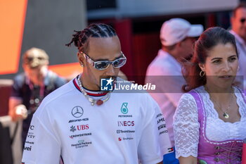 2023-06-29 - N°44 Lewis Hamilton GBR Mercedes AMG PETRONAS Formula One Team - FORMULA 1 ROLEX GROSSER PREIS VON ÖSTERREICH 2023 - PRESS CONFERENCE - FORMULA 1 - MOTORS