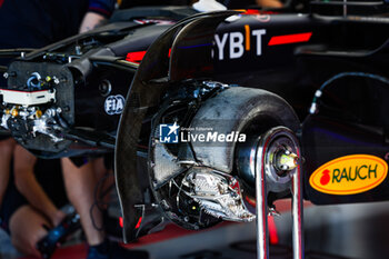 2023-06-29 - Red Bull Racing RB19, mechanical detail of front brakes during the 2023 Formula 1 Rolex Grosser Preis von Osterreich, 2023 Austrian Grand Prix, 9th round of the 2023 Formula One World Championship from June 30 to July 2, 2023 on the Red Bull Ring, in Spielberg, Austria - F1 - AUSTRIAN GRAND PRIX 2023 - FORMULA 1 - MOTORS